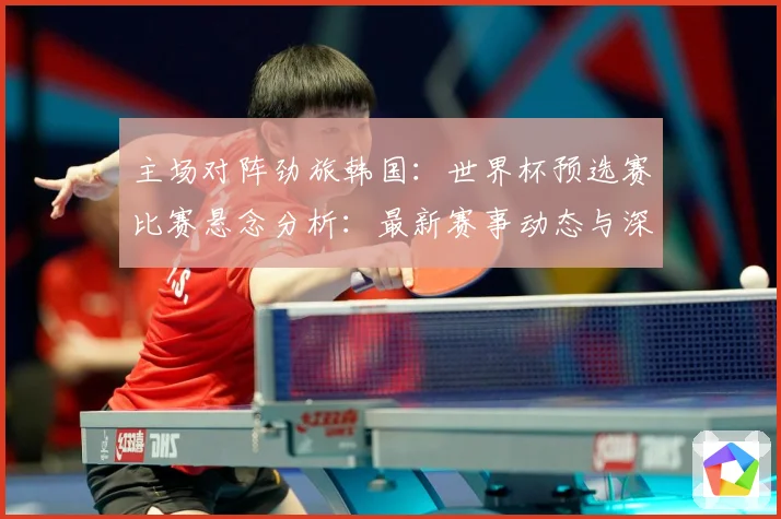 主场对阵劲旅韩国：世界杯预选赛比赛悬念分析：最新赛事动态与深度分析
